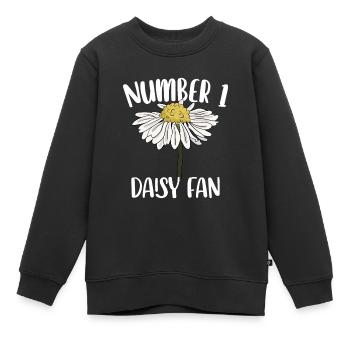 Hobby Jardinier Jardinier Jardinier Daisy - Sweat Premium enfant bio - noir - Devant - AI Model Kid Female (0cm)