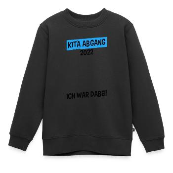 Eine Kita Legende Kita Abgänger 2022 - Kinder Premium Organic Sweatshirt - Schwarz - Vorne - AI Model Kid Female (0cm)