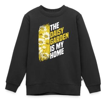 Hobby Jardinier Jardinier Jardinier Daisy - Sweat Premium enfant bio - noir - Devant - AI Model Kid Female (0cm)
