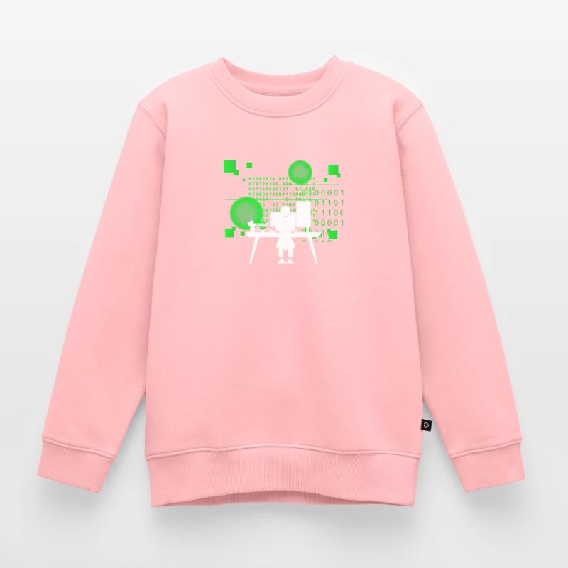 Programmer Coder Software Developer Kids Premium Organic Sweatshirt