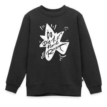 Erster Schultag - Kinder Premium Organic Sweatshirt - Schwarz - Vorne - AI Model Kid Female (0cm)