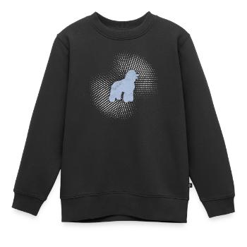 Pudel - Kinder Premium Organic Sweatshirt - Schwarz - Vorne - AI Model Kid Female (0cm)