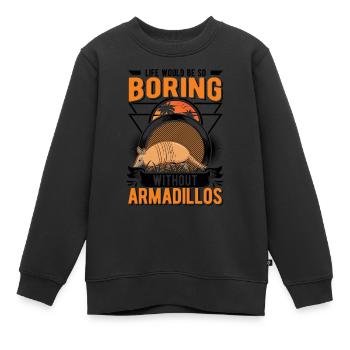Tatou Cadeau Tatou - Sweat Premium enfant bio - noir - Devant - AI Model Kid Female (0cm)