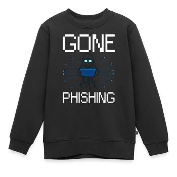 Ethical Hacker Sicherheit Computer Hacking - Kinder Premium Organic Sweatshirt - Schwarz - Vorne - AI Model Kid Female (0cm)
