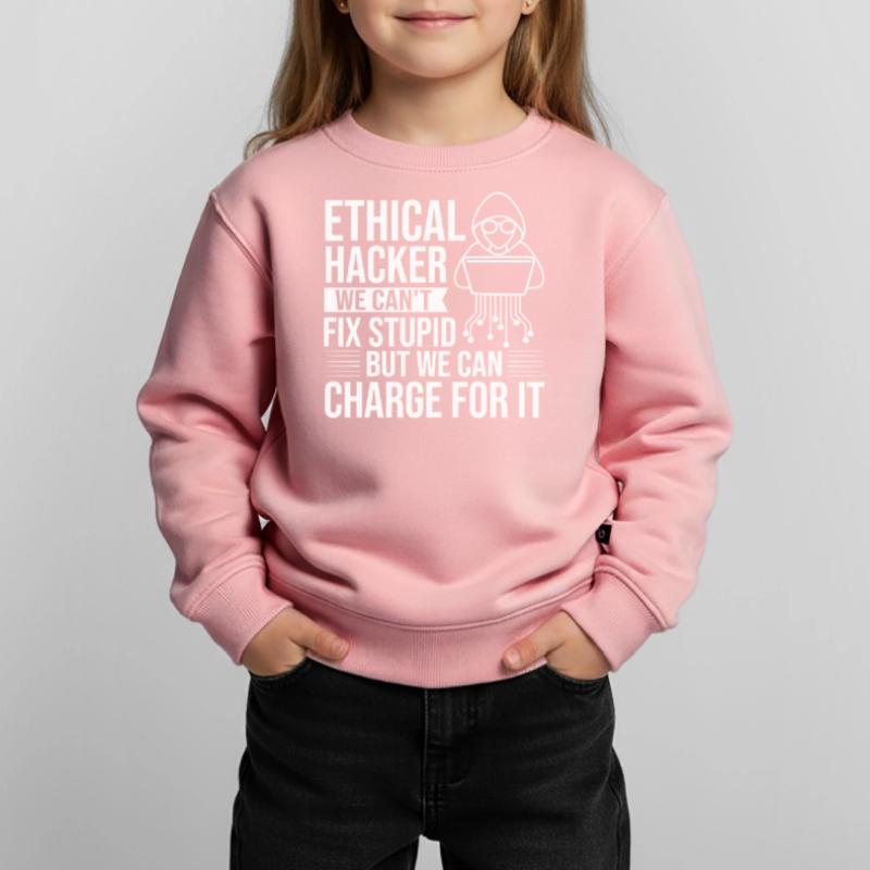 Ethical Hacker Security Computer Hacking Kids Premium Organic Sweatshirt