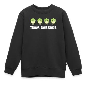 Team Kohl - Kinder Premium Organic Sweatshirt - Schwarz - Vorne - AI Model Kid Female (0cm)