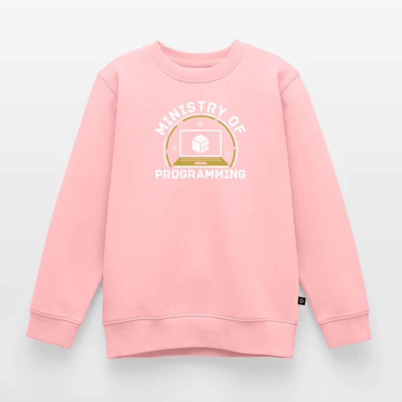 Programmierer Coder Software Entwickler Kinder Premium Organic Sweatshirt