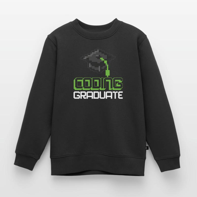 Programmeur Coder Développeur de logiciels Sweat Premium enfant bio