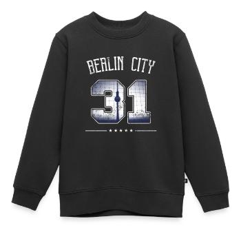 Don't Be a '31 I Traitor Paragraph I Berlin Ciry - Kids Premium Organic Sweatshirt - black - Front - AI Model Kid Female (0cm)