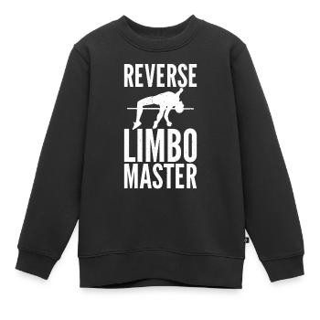 Stabhochspringer Für Stabspringen - Kinder Premium Organic Sweatshirt - Schwarz - Vorne - AI Model Kid Female (0cm)