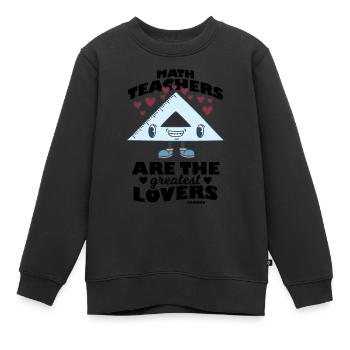 Mathematik - Kinder Premium Organic Sweatshirt - Schwarz - Vorne - AI Model Kid Female (0cm)