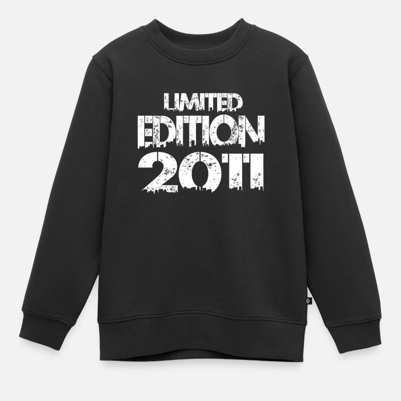 Limited Edition 2011 - Kinder Premium Organic Sweatshirt - Schwarz