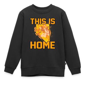 Startseite Nevada Geschenk - Kinder Premium Organic Sweatshirt - Schwarz - Vorne - AI Model Kid Female (0cm)