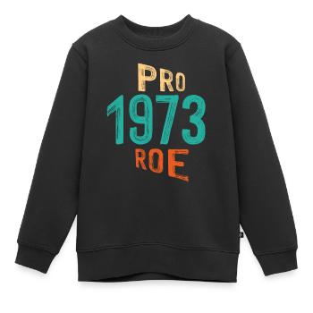 Pro 1973 Rogen - Kinder Premium Organic Sweatshirt - Schwarz - Vorne - AI Model Kid Female (0cm)