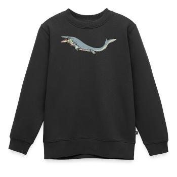 Mosasaurus I Meeresreptiel Kreidezeit Fossilien - Kinder Premium Organic Sweatshirt - Schwarz - Vorne - AI Model Kid Female (0cm)