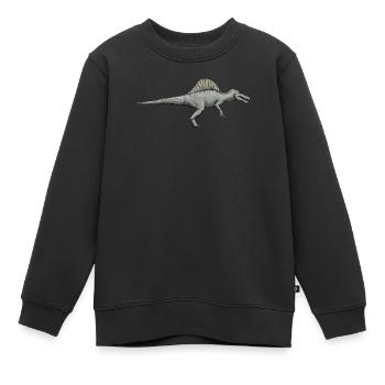 Spinosaurus I Dornechse Kreidezeit Fossil - Kinder Premium Organic Sweatshirt - Schwarz - Vorne - AI Model Kid Female (0cm)