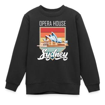 Orchestre de l’Opéra de Sydney Outback Australia - Sweat Premium enfant bio - noir - Devant - AI Model Kid Female (0cm)