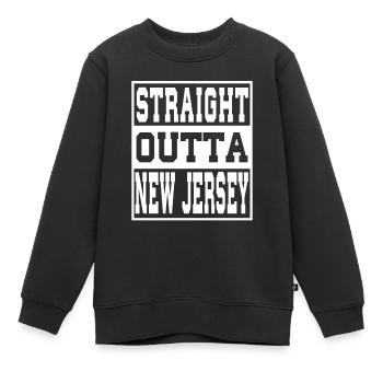 New Jersey disant drôle New Jersey Cadeau - Sweat Premium enfant bio - noir - Devant - AI Model Kid Female (0cm)