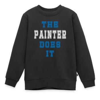 Le Maler le fait Maler Gift - Sweat Premium enfant bio - noir - Devant - AI Model Kid Female (0cm)
