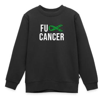 Cancer - Cancer du foie - Sweat Premium enfant bio - noir - Devant - AI Model Kid Female (0cm)