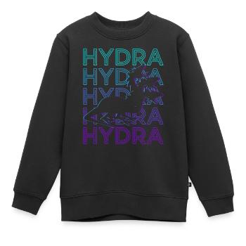 Hydra Griechische Mythologie Altgriechisch - Kinder Premium Organic Sweatshirt - Schwarz - Vorne - AI Model Kid Female (0cm)