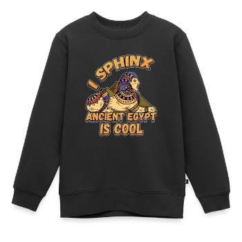 Conception de la mythologie égyptienne pour un fan de l’Égypte ancienne - Sweat Premium enfant bio - noir - Devant - AI Model Kid Female (0cm)