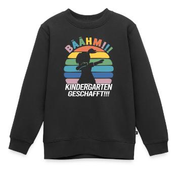 Kita Abgänger 2023 Abschied Kindergarten - Kinder Premium Organic Sweatshirt - Schwarz - Vorne - AI Model Kid Female (0cm)