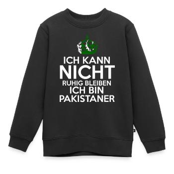 Pakistan Pakistaner Pakistanisches - Kinder Premium Organic Sweatshirt - Schwarz - Vorne - AI Model Kid Female (0cm)