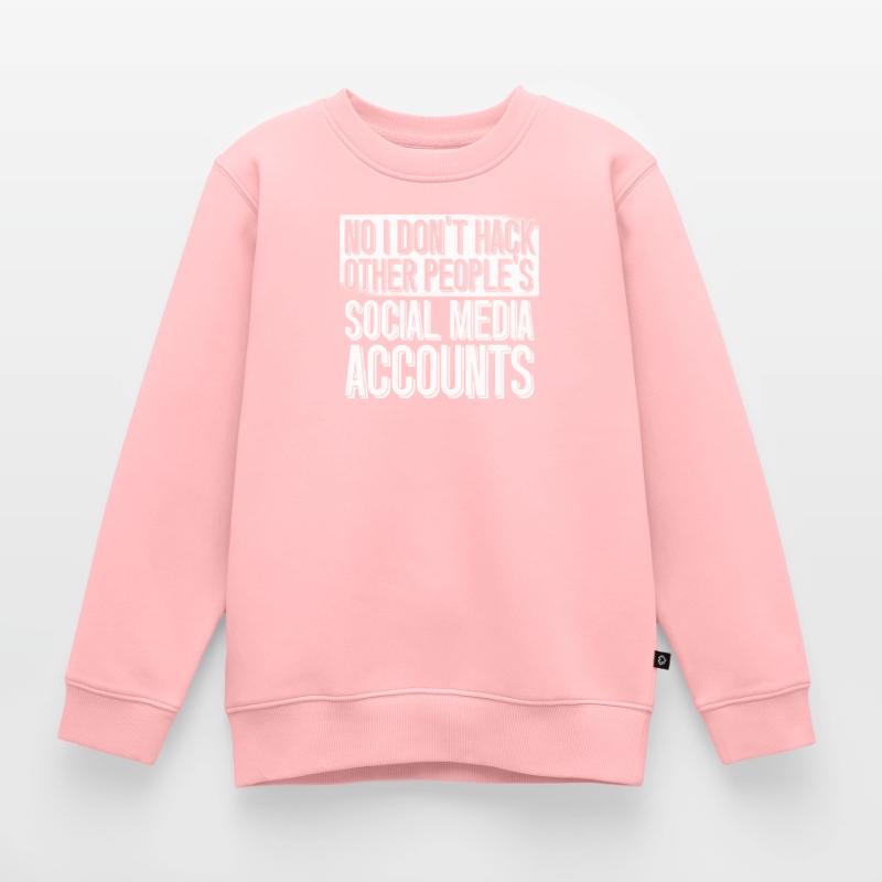 Programmer Coder Software Developer Kids Premium Organic Sweatshirt