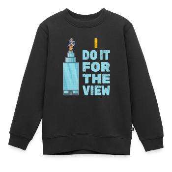 Elektriker Elektrotechniker Elektroniker - Kinder Premium Organic Sweatshirt - Schwarz - Vorne - AI Model Kid Female (0cm)