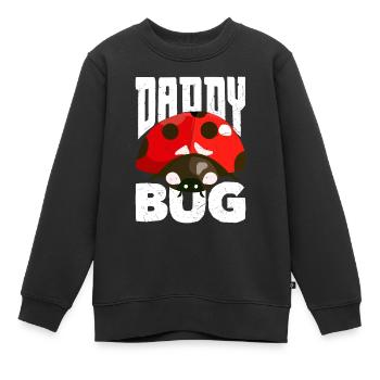 Ladybug Entomologist Ladybirds Entomology Daddy - Kinder Premium Organic Sweatshirt - Schwarz - Vorne - AI Model Kid Female (0cm)