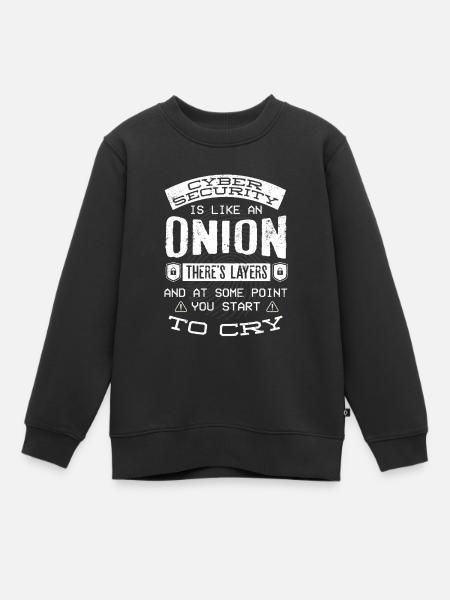 Cyber Security Professional Expert Ethical Hacker - Kinder Premium Organic Sweatshirt - Schwarz