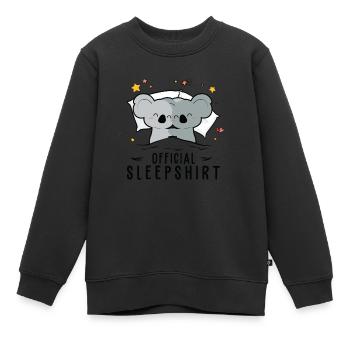 Offizielles Schlafanzug Koala Funny - Kinder Premium Organic Sweatshirt - Schwarz - Vorne - AI Model Kid Female (0cm)