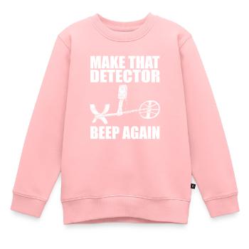 Prospecteur - Sweat Premium enfant bio - rose - Devant - AI Model Kid Female (0cm)