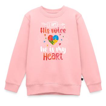 Autismus Geschenk Autist Asperger ADHS Autism - Kinder Premium Organic Sweatshirt - Rosa - Vorne - AI Model Kid Female (0cm)
