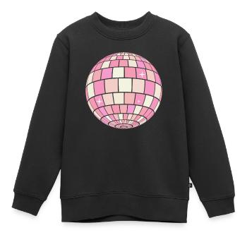Dänische Pastell-Ästhetik Disco-Ball - Kinder Premium Organic Sweatshirt - Schwarz - Vorne - AI Model Kid Female (0cm)
