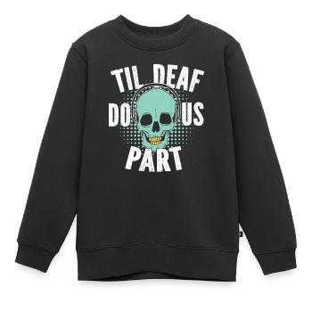 Tontechniker Sound Audio Engineer - Kinder Premium Organic Sweatshirt - Schwarz - Vorne - AI Model Kid Female (0cm)