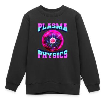Physicien physicien - Sweat Premium enfant bio - noir - Devant - AI Model Kid Female (0cm)