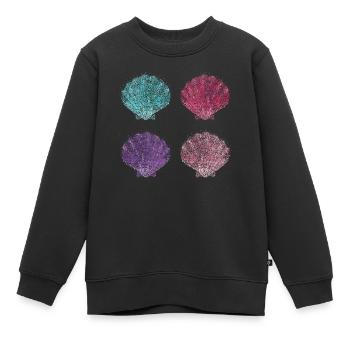 Shell Mermaids Sea Beach Cadeau de vacances - Sweat Premium enfant bio - noir - Devant - AI Model Kid Female (0cm)
