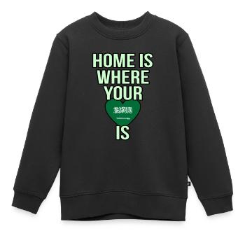Saudi arabien - Kinder Premium Organic Sweatshirt - Schwarz - Vorne - AI Model Kid Female (0cm)
