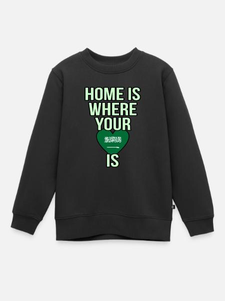 Arabie Saoudite - Sweat Premium enfant bio - noir