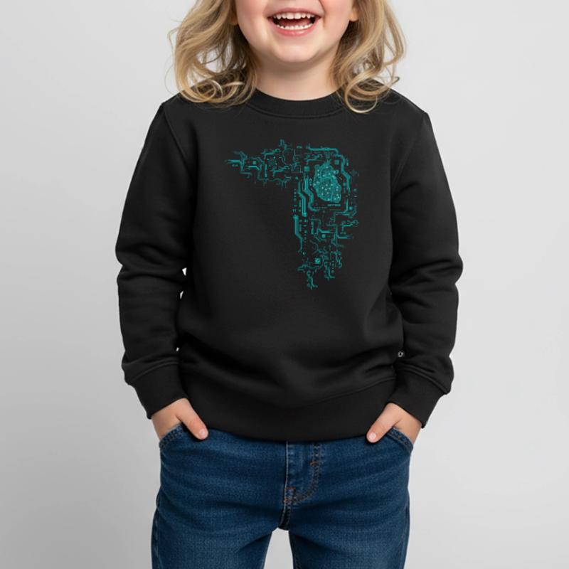 Informatiker Informatik Programmierer Nerd Geek Kinder Premium Organic Sweatshirt