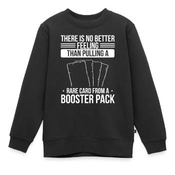 Trading Card Collecting TCG Trading Card Game - Kinder Premium Organic Sweatshirt - Schwarz - Vorne - AI Model Kid Female (0cm)