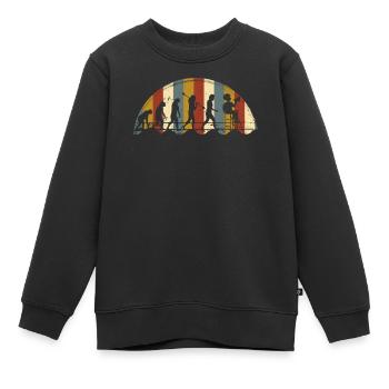 Lifeguard Lifeguard Evolution - Sweat Premium enfant bio - noir - Devant - AI Model Kid Female (0cm)