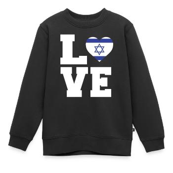 Zypern - Kinder Premium Organic Sweatshirt - Schwarz - Vorne - AI Model Kid Female (0cm)