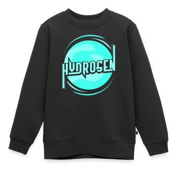 Wasserstoff Energie Element Hydrogen - Kinder Premium Organic Sweatshirt - Schwarz - Vorne - AI Model Kid Female (0cm)