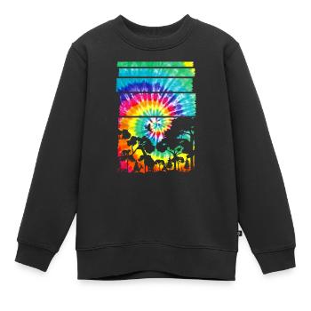 Afrika Safari Savanne - Kinder Premium Organic Sweatshirt - Schwarz - Vorne - AI Model Kid Female (0cm)