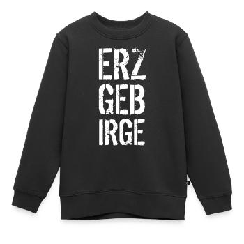 Erzgebirge - Kinder Premium Organic Sweatshirt - Schwarz - Vorne - AI Model Kid Female (0cm)