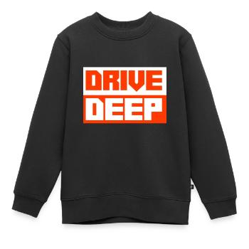 Lowered Tuning Car - Kids Premium Organic Sweatshirt - black - Front - AI Model Kid Female (0cm)