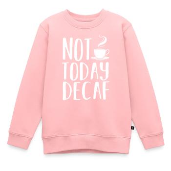 Decaffeinated Coffee Caffeine Decaffeinated - Kids Premium Organic Sweatshirt - rose - Front - AI Model Kid Female (0cm)